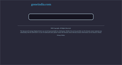 Desktop Screenshot of goneindia.com